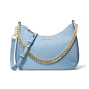 Michael Kors Jet Set Charm Small Convertible Pouchette Crossbody Handbag